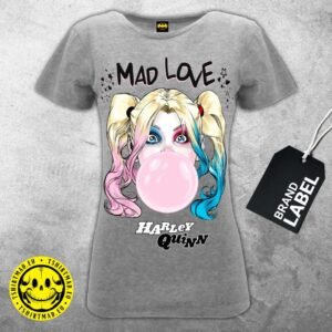 T-shirt Harley Quinn Mad Love - HQ1 - Label