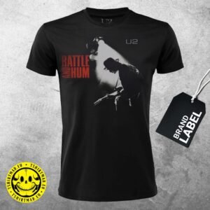 T-Shirt Music U2 - Rattle and Hum - RU2RH   Label