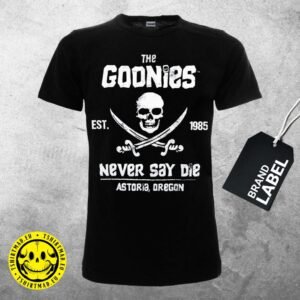 T-Shirt Goonies Never Say Die - GOO2 - Label