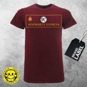 T-Shirt Harry Potter Binario 9 3/4 - HP6- Label
