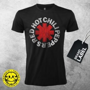 T-Shirt Red Hot Chili Peppers - Logo - RRHCP1 - Label