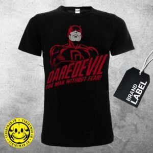 T-Shirt Daredevil The Man Without Fear! - DAR1 - Label