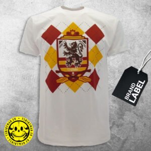 T-Shirt HP - Grifondoro Bianca - Label -FuoriProd