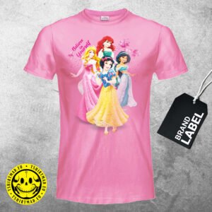 T-Shirt Principesse Disney - DISPRI01 - label