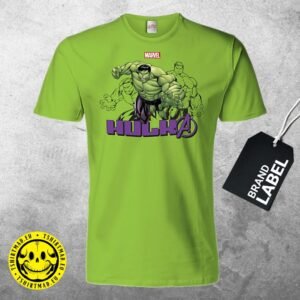 T-Shirt Hulk Marvel Avengers - HUPB17 - Label