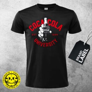 T-shirt Coca-Cola University - COCA1   -  Label