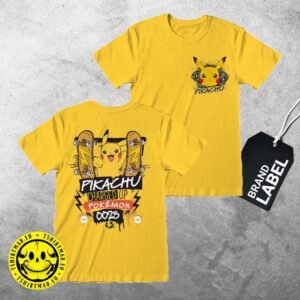 T-Shirt   Pokemon Pikachiu  - APPG - label