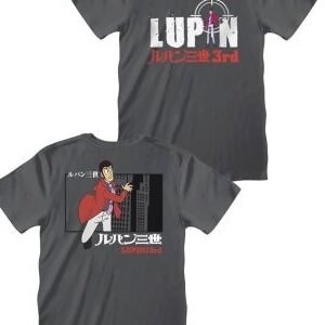 T-ShirtLupin III  LUP02B - Grigia - Label