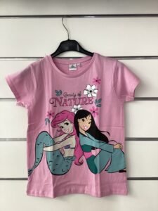 T-Shirt Principesse - 25PTSB8107 - Rosa - Label