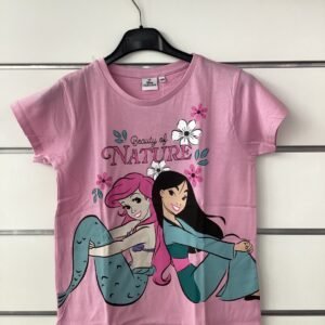 T-Shirt Principesse - 25PTSB8107 - Rosa - Label