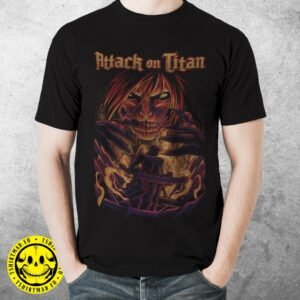 T-Shirt attack on titan Eren Hardened   AAOTEHN - Custom