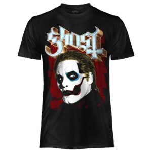 T-Shirt Music GHOST - POP ART PAPA - RG02- Label
