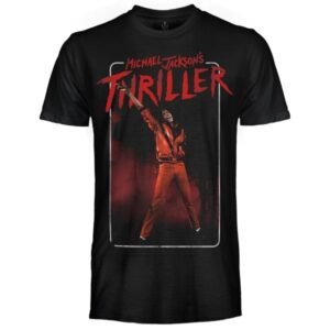T-Shirt Music Michael Jackson thriller - RMJ3.NR  -  Label