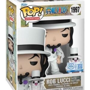 Funko POP! One Piece - Rob Lucci  with Hattori  1997
