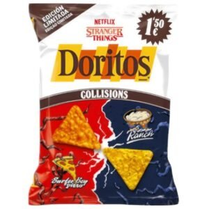 Doritos Stranger Things tortilla chips with Ranch dressing and pizza flavor 140 g